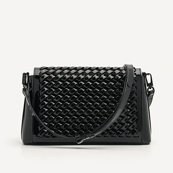 Túi Đeo Chéo Nữ Pedro Palma Shoulder Bag - Black 75210150 Màu Đen - Túi xách - Vua Hàng Hiệu