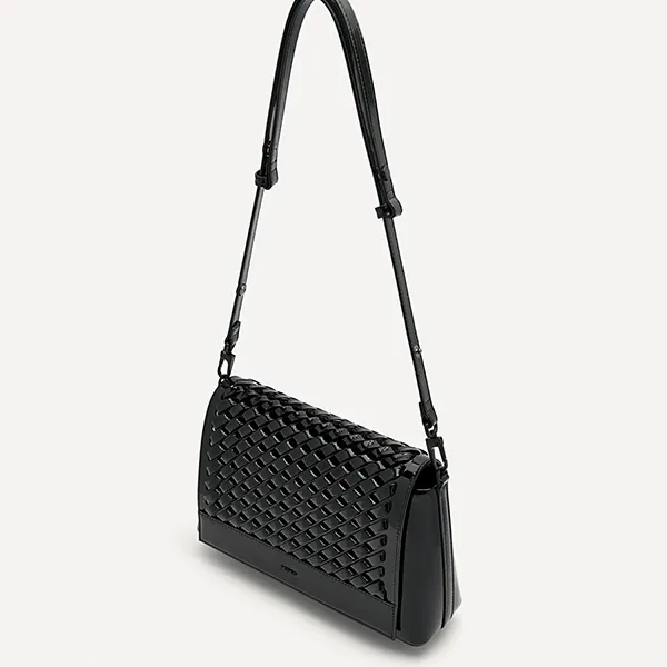 Túi Đeo Chéo Nữ Pedro Palma Shoulder Bag - Black 75210150 Màu Đen - Túi xách - Vua Hàng Hiệu
