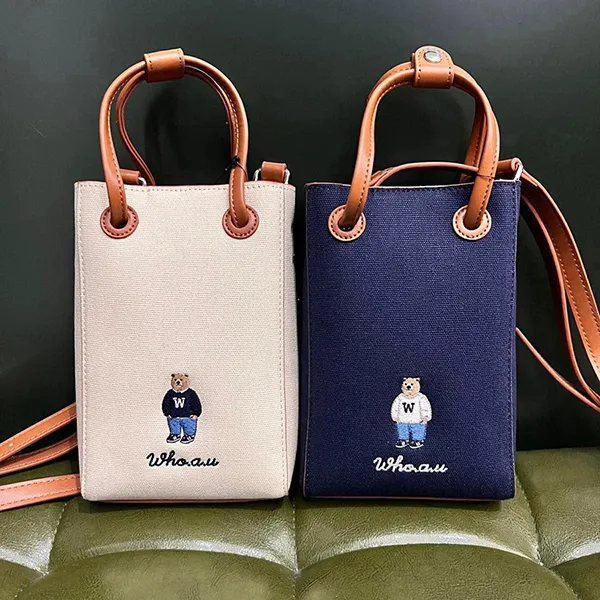 Túi Tote Nữ WHOAU WHBG3812A-NAVY Màu Xanh Navy - Túi xách - Vua Hàng Hiệu