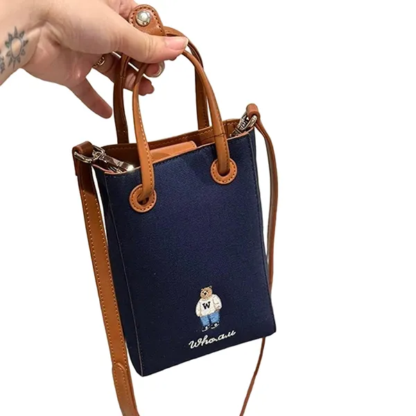 Túi Tote Nữ WHOAU WHBG3812A-NAVY Màu Xanh Navy - Túi xách - Vua Hàng Hiệu
