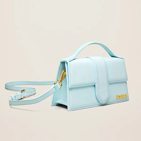 Túi Xách Nữ Jacquemus Le Grand Bambino 213BA007-3088-310 Size 23 Màu Xanh Baby - Túi xách - Vua Hàng Hiệu