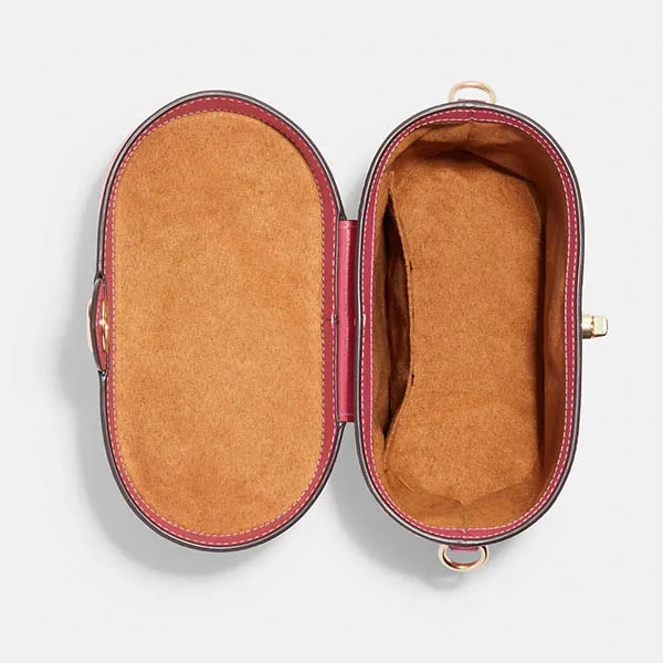 Túi Xách Nữ Coach Kay Crossbody In Signature Leather CH316 Màu Hồng