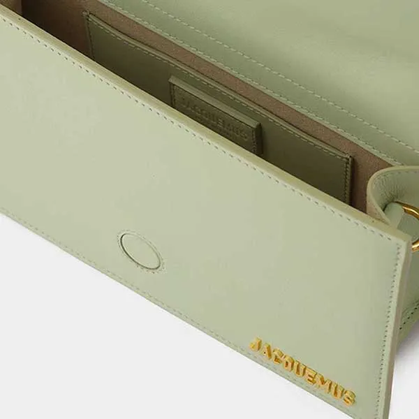 Túi Xách Nữ Jacquemus Le Grand Bambino Bag In Green Leather Màu Xanh Mint Size 23 - Túi xách - Vua Hàng Hiệu
