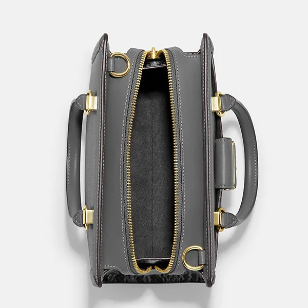 Túi Xách Tay Nữ Coach Grace Carryall CE606 Màu Xám Đậm T-NH
