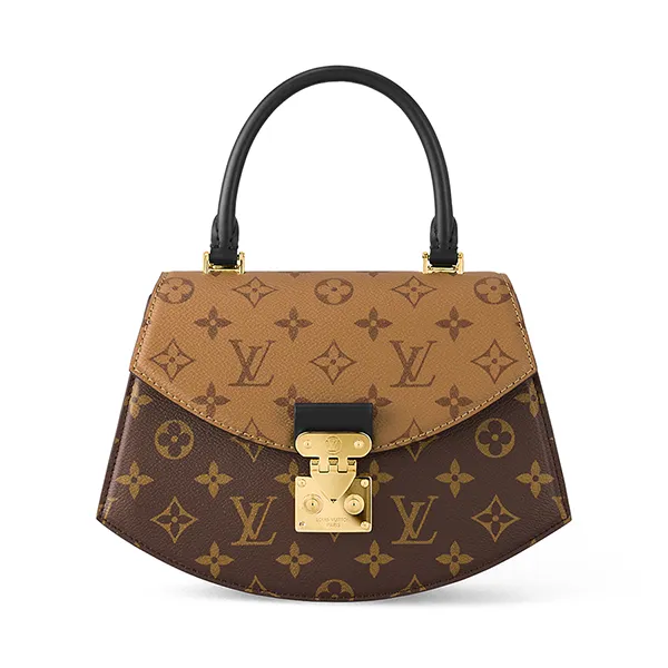 Túi Xách Tay Nữ Louis Vuitton LV Tilsitt Other Monogram Canvas M46548 Màu Nâu