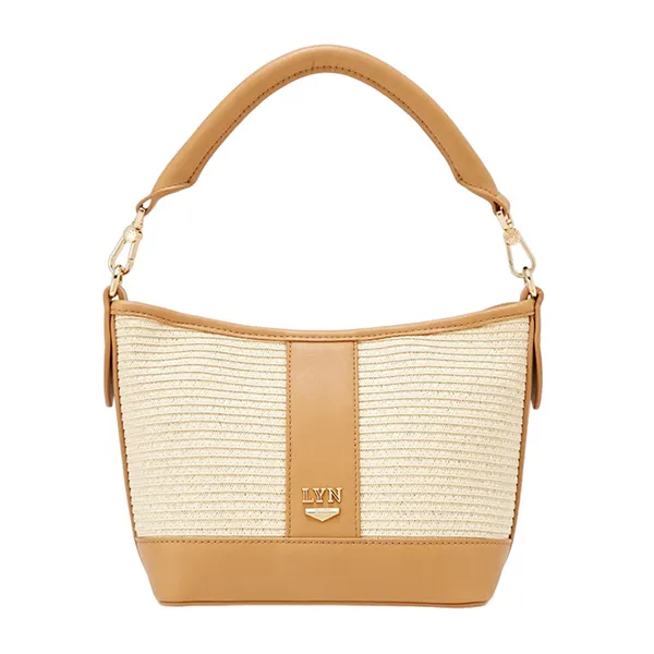 Túi Xách Tay Nữ Lyn Tilly Hobo Bucket Bags LL23SBF263 Màu Nâu