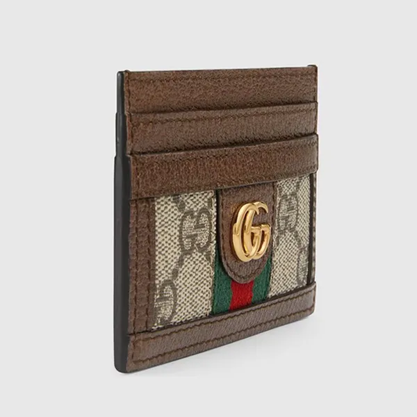 Ví Đựng Thẻ Gucci Ophidia GG Card Case Màu Nâu - Túi xách - Vua Hàng Hiệu