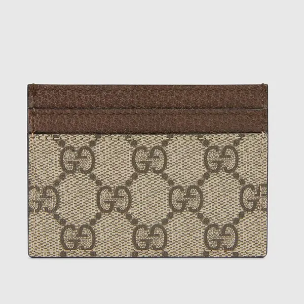 Ví Đựng Thẻ Gucci Ophidia GG Card Case Màu Nâu - Túi xách - Vua Hàng Hiệu