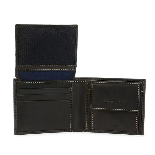 Ví Nam Lumberjack Wallet Panama_LK2472_Black Màu Đen