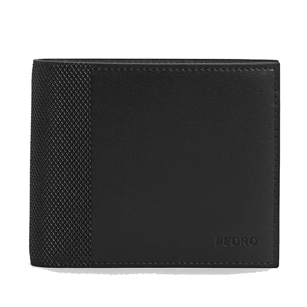 Ví Nam Pedro Leather Bi-Fold Wallet PM4-15940228 Màu Đen
