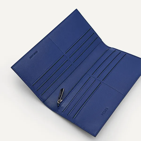 Ví Nam Pedro Leather Long Wallet 15940232 Màu Xanh Navy - Túi xách - Vua Hàng Hiệu