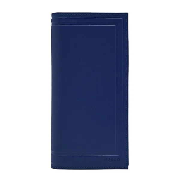 Ví Nam Pedro Leather Long Wallet 15940232 Màu Xanh Navy - Túi xách - Vua Hàng Hiệu
