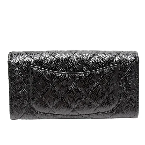 Ví Nữ Chanel Classic Flap Long Wallet Caviar Màu Đen - Túi xách - Vua Hàng Hiệu