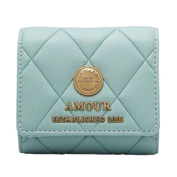 Ví Nữ Lyn Kira Short Wallets LL23CWF076 Màu Xanh - Túi xách - Vua Hàng Hiệu
