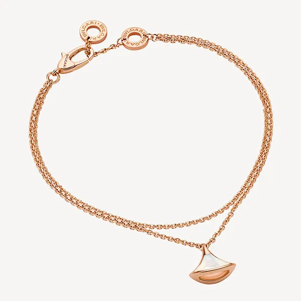 Vòng Đeo Tay Nữ Jewery Luxury Divas' Dream Rose Gold Bracelet 358422 Màu Vàng Hồng - Trang sức - Vua Hàng Hiệu