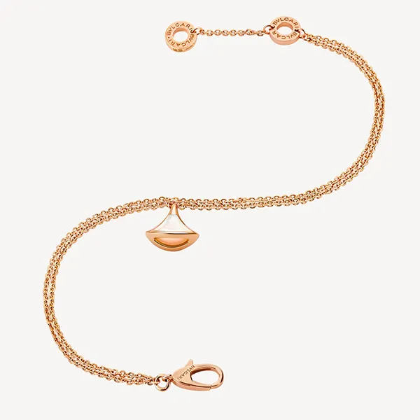 Vòng Đeo Tay Nữ Jewery Luxury Divas' Dream Rose Gold Bracelet 358422 Màu Vàng Hồng - Trang sức - Vua Hàng Hiệu
