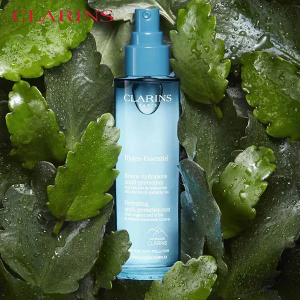 Xịt Khoáng Cấp Ẩm Clarins Hydra-Essentiel Hydrating Multi-Protection Mist 75ml
