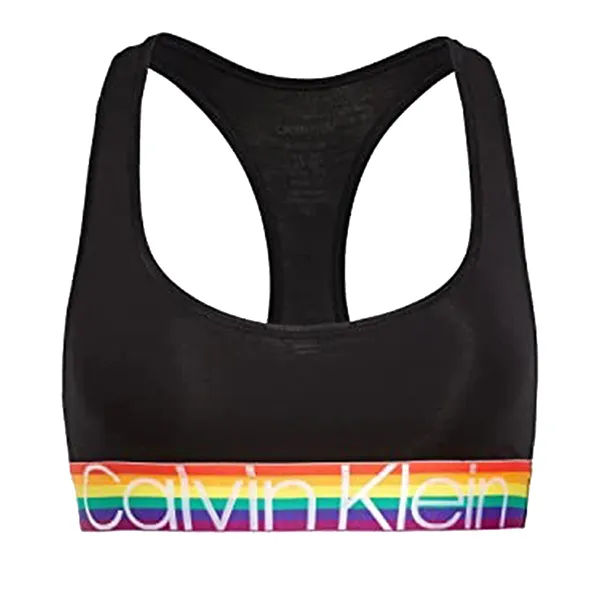 Áo Bra Nữ Calvin Klein CK Modern Cotton Pride Unlined Bralette 1 Pack Màu Đen Size S - Thời trang - Vua Hàng Hiệu
