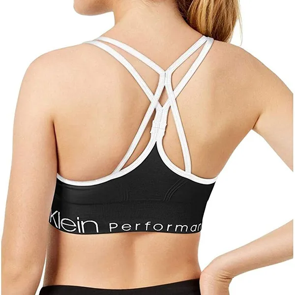 Áo Bra Nữ Calvin Klein CK Performance Piped Sports Màu Đen Size XS - Thời trang - Vua Hàng Hiệu