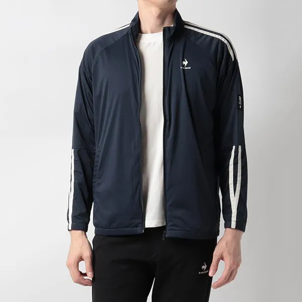 Áo Khoác Nam Le Coq Sportif Golf QGMUJK03 Màu Xanh Navy Size M - Thời trang - Vua Hàng Hiệu