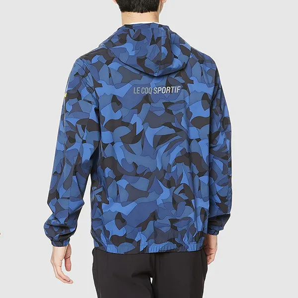Áo Khoác Nam Le Coq Sportif Golf QGMVJK01 Màu Xanh Dương