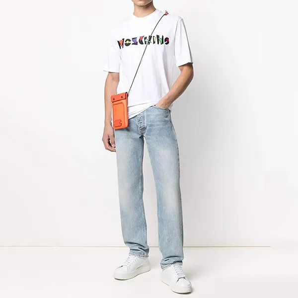 Áo Phông Moschino T-Shirt J070305401001 Màu Trắng Size XXS