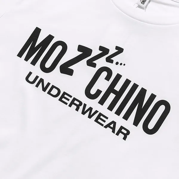 Áo Phông Moschino Underwear T-Shirt T191681020001 Màu Trắng Size M