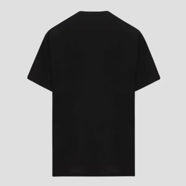 Áo Phông Nam Burberry Black With Logo Printed Tshirt 8055307 Màu Đen