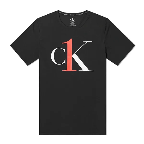 Áo Phông Nam Calvin Klein CK One Large Logo Crew Neck Lounge Màu Đen Size M - Thời trang - Vua Hàng Hiệu