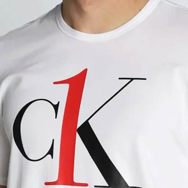 Áo Phông Nam Calvin Klein CK Underwear Tshirt Regular Fit Màu Trắng Size M - Thời trang - Vua Hàng Hiệu