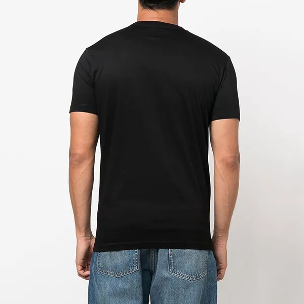 Áo Phông Nam Dsquared2 Coton T-Shirt S71GD1185S23009 Màu Đen Size S - Thời trang - Vua Hàng Hiệu