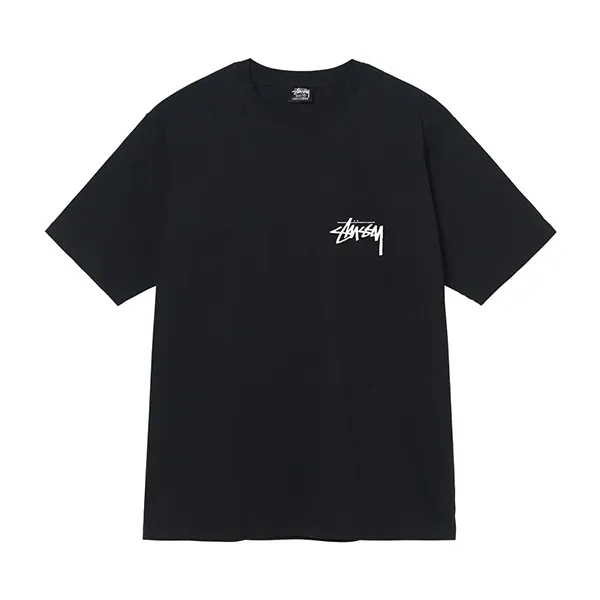 Áo Phông Unisex Stussy Fuzzy Dice Tee Tshirt Black Màu Đen - 3