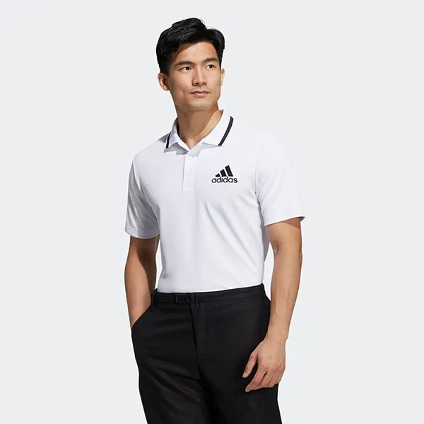 Áo Polo Nam Adidas Aeroreday Bos Logo Short-Sleeved HI5599 Màu Trắng Size L - Thời trang - Vua Hàng Hiệu