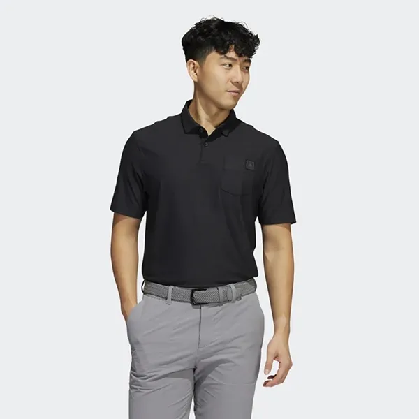 Áo Polo Nam Adidas Go-To Polo Shirt HA6114 Màu Đen - Thời trang - Vua Hàng Hiệu