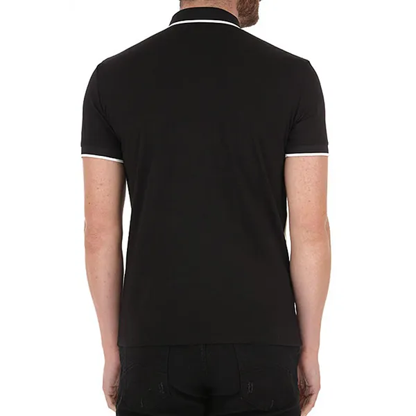 Áo Polo Nam Armani Exchange 3RZFBFZJH4Z1200 Màu Đen Trắng Size S