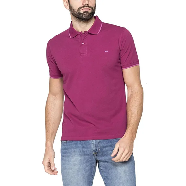 Áo Polo Nam Carrera Jeans 819A0075A_458 Màu Hồng Tím Size L