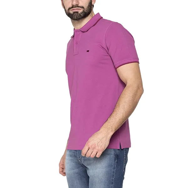 Áo Polo Nam Carrera Jeans 819A0075A_538 Màu Hồng Tím Size L