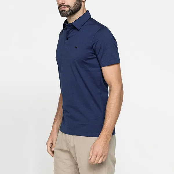 Áo Polo Nam Carrera Jeans Short Sleeve T824R0047A_54K Màu Xanh Navy Size M