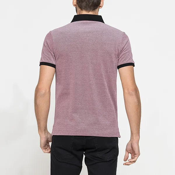 Áo Polo Nam Carrera Jeans Short Sleeved Shirt T824A0076A_25E Màu Hồng Tím Size M - Thời trang - Vua Hàng Hiệu