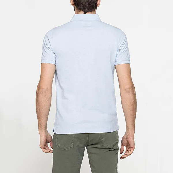 Áo Polo Nam Carrera Jeans T819A0077A_610 Màu Xanh Nhạt Size M