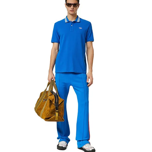 Áo Polo Nam Diesel T-Vaida Regular Fit Màu Xanh