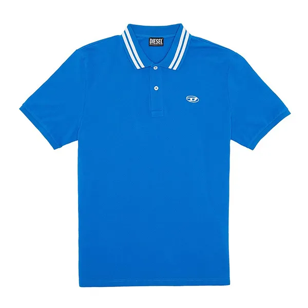 Áo Polo Nam Diesel T-Vaida Regular Fit Màu Xanh