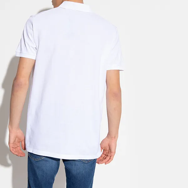 Áo Polo Nam Dsquared2 White With Red Logo Printed S74GL0073 S22743 100 Màu Trắng - Thời trang - Vua Hàng Hiệu