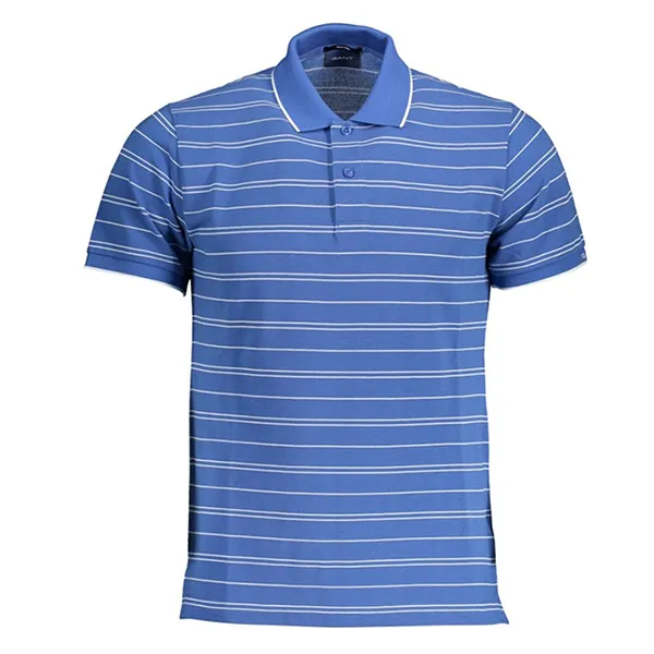 Áo Polo Nam Gant Short Sleeve Polo Shirt 20012012056_BLU_449 Màu Xanh Size S - Thời trang - Vua Hàng Hiệu