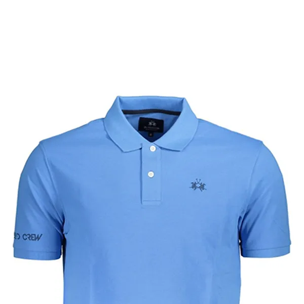 Áo Polo Nam La Martina Shirt XMP002-PK031_AZZURRO_07033 Màu Xanh Blue Size M - Thời trang - Vua Hàng Hiệu