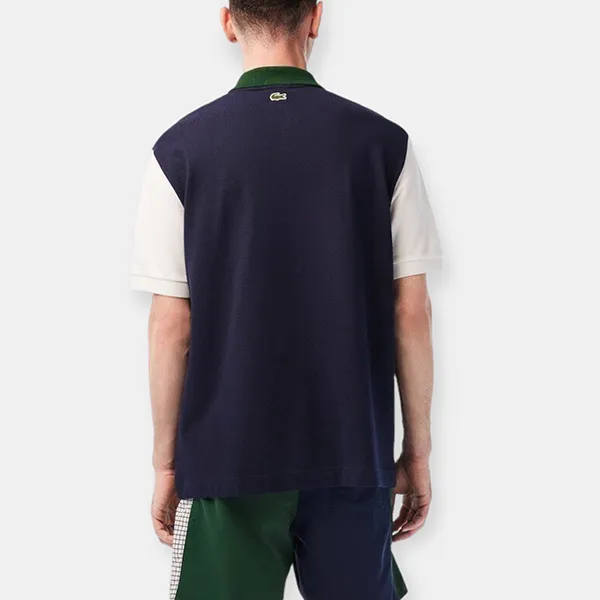 Áo Polo Nam Lacoste Loose Fit Organic PH7822 51 E3L Màu Xanh Navy Size S - Thời trang - Vua Hàng Hiệu