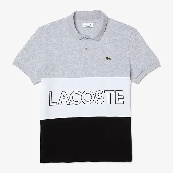 Áo Polo Nam Lacoste Men's Regular Sport Fit Cotton Shirt YH7648 P0F Phối Màu Size 4