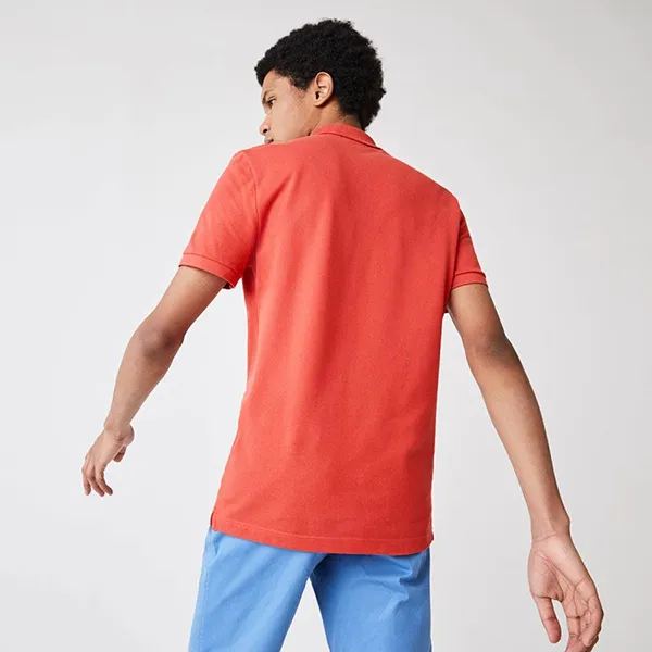 Áo Polo Nam Lacoste Slim Fit 293 PH401267G Màu Đỏ Cam Size 2