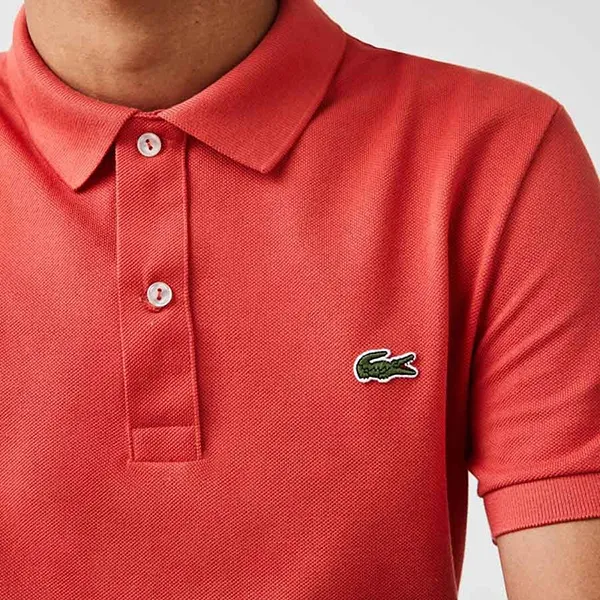 Áo Polo Nam Lacoste Slim Fit 293 PH401267G Màu Đỏ Cam Size 2