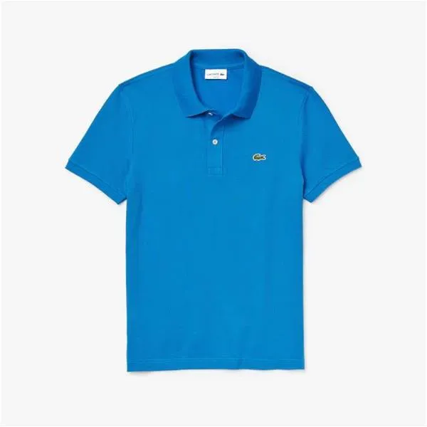 Áo Polo Nam Lacoste Slim Fit T Shirt Erkek PH4012L61 Saks Màu Xanh Biển Size 3